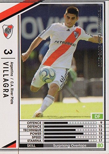 Amazon.co.jp: WCCF/08-09/ リーベル・プレート/白/021/ビジャグラ